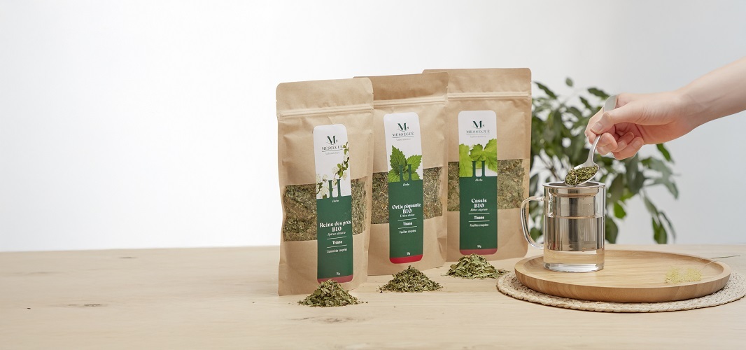 TISANE CASSIS + TISANE ORTIE PIQUANTE + TISANE REINES DE PRES
