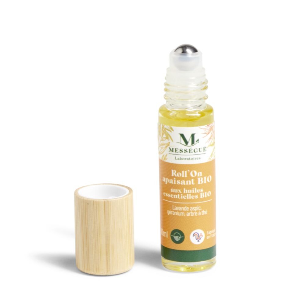 RollOn Bio Apaisant Aux Huiles Essentielles Bio Lavande aspic - Huile essentielle