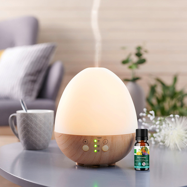 Diffuseur ohio Le diffuseur par brumisation pour tous les espaces de vie, avec sa synergie sérénité.
