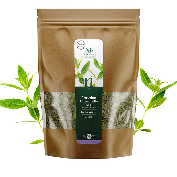 Verveine Citronnelle feuilles coupées Bio Verveine