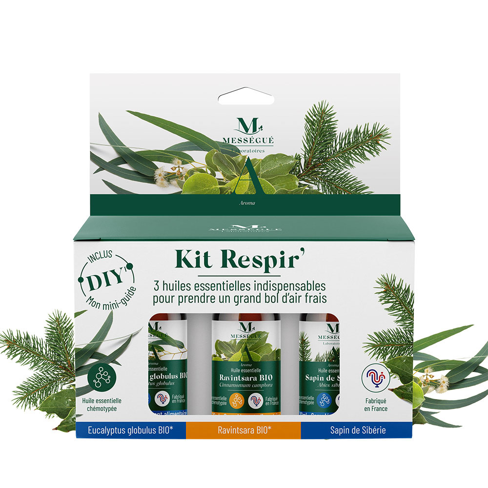 Kit aroma respir Pour se prot&eacute;ger des maux de l'hiver