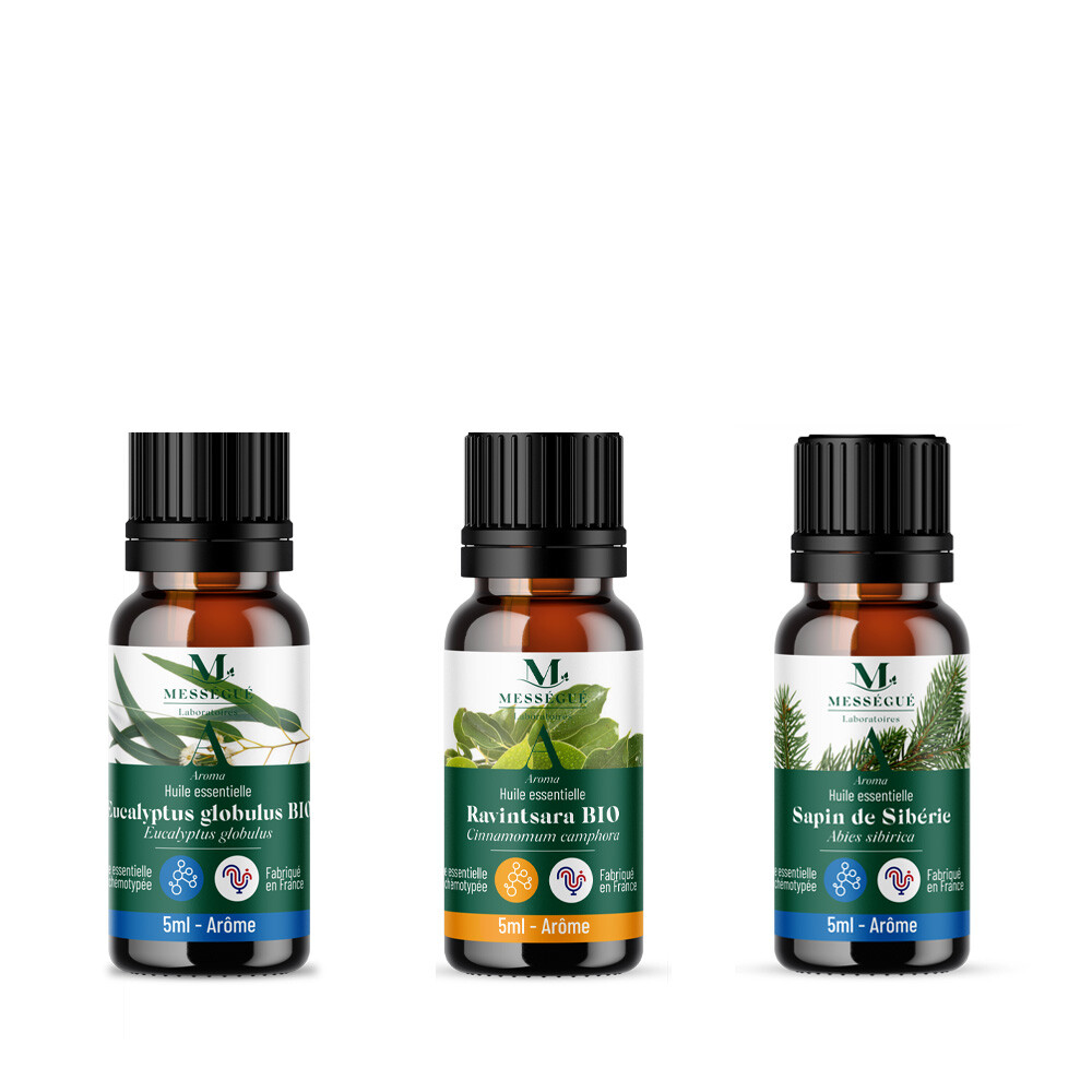 Kit aroma respir Pour se prot&eacute;ger des maux de l'hiver