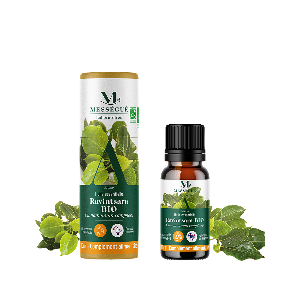 Huile essentielle ravintsara bio Reconnue pour stimuler les défenses naturelles*