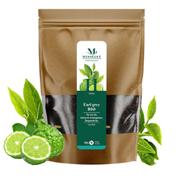 Earl grey bio Th&eacute; noir aux &eacute;corces de bergamote
