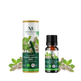 Huile essentielle menthe poivr&eacute;e bio Reconnue pour faciliter la digestion*