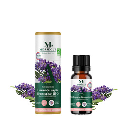 Huile essentielle lavande aspic bio - origine france Reconnue pour ses bienfaits sur la peau*