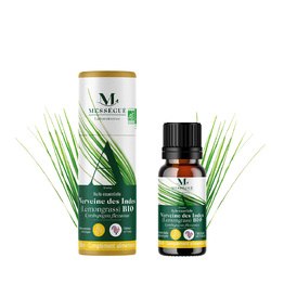Huile essentielle lemongrass bio Reconnue pour son action calmante du syst&egrave;me nerveux.*