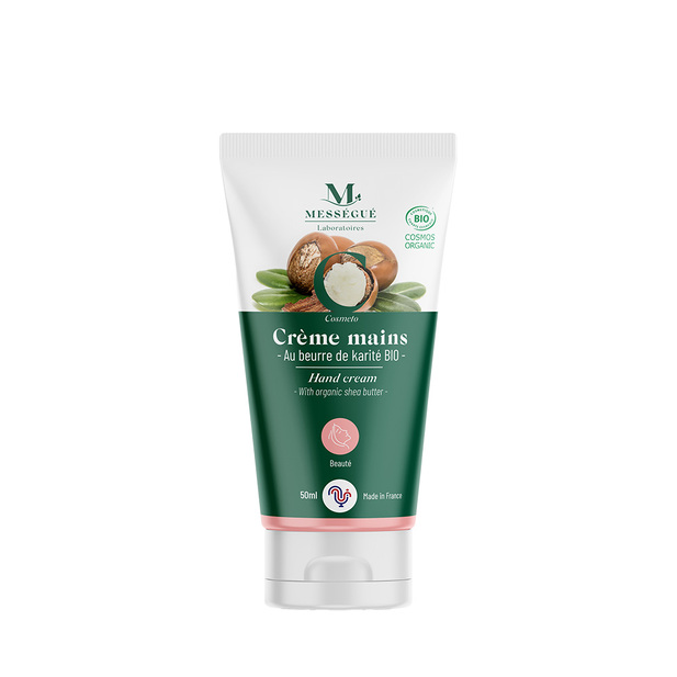 Crème mains Karité certifiée Bio Cosmos Karité