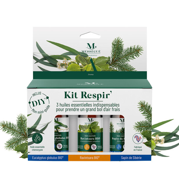 Kit aroma respir Pour se prot&eacute;ger des maux de l'hiver
