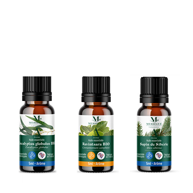 Kit aroma respir Pour se prot&eacute;ger des maux de l'hiver