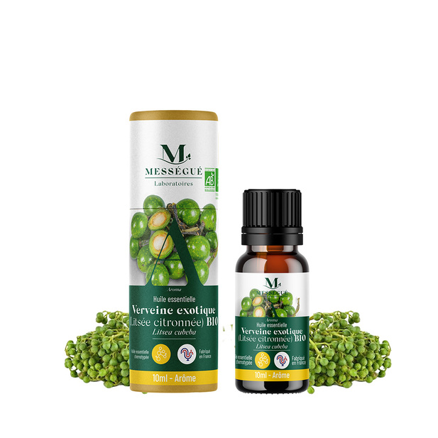 Huile essentielle verveine exotique (lits&eacute;e citronn&eacute;e) bio Reconnue pour ses propri&eacute;t&eacute;s relaxante et ap&eacute;ritive*