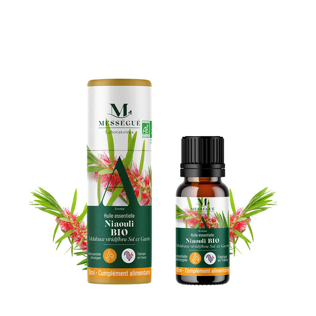 Huile essentielle niaouli bio Reconnue pour ses bienfaits sur les voies respiratoires*