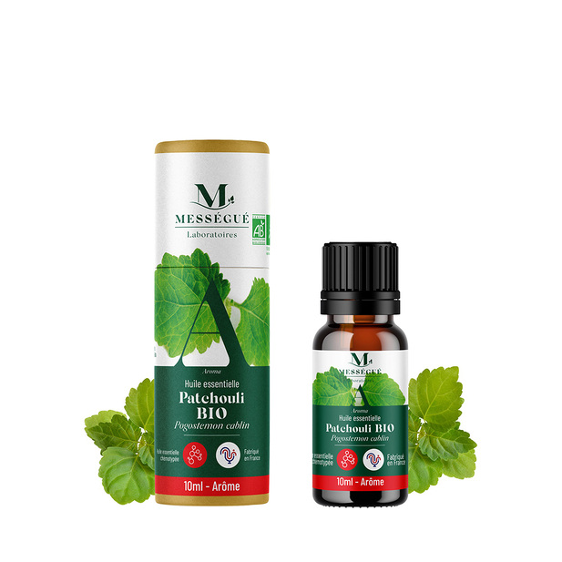 Huile essentielle patchouli bio Reconnue pour son action stimulante sur la circulation*