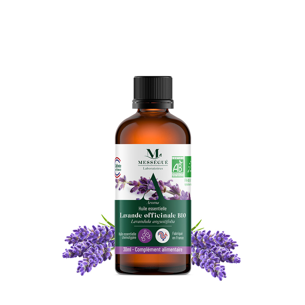 Huile essentielle lavande officinale - origine france 30ml Reconnue pour ses propri&eacute;t&eacute;s calmantes et relaxantes *