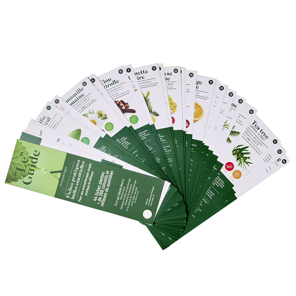 Nuancier huiles essentielles Le guide pratique des huiles essentielles à avoir absolument !