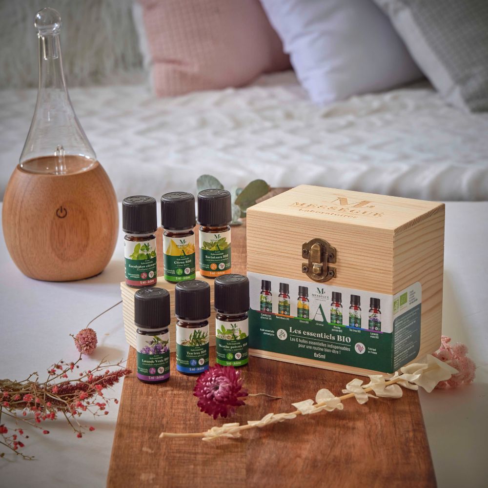 Aromath&egrave;que les essentiels bio Les 6 huiles essentielles indispensables pour une routine bien-&ecirc;tre !