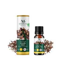 Huile essentielle clou de girofle bio Reconnue pour les propri&eacute;t&eacute;s tonifiante et stimulante de son parfum &eacute;pic&eacute;*