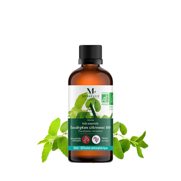 Huile essentielle eucalyptus citronné bio 30ml Reconnue pour son action bienfaitrice sur les articulations*
