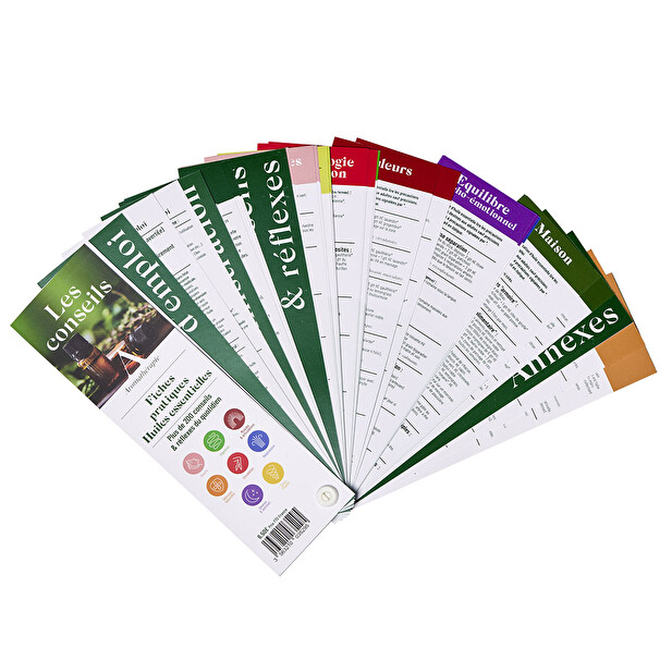 Nuancier huiles essentielles Le guide pratique des huiles essentielles à avoir absolument !