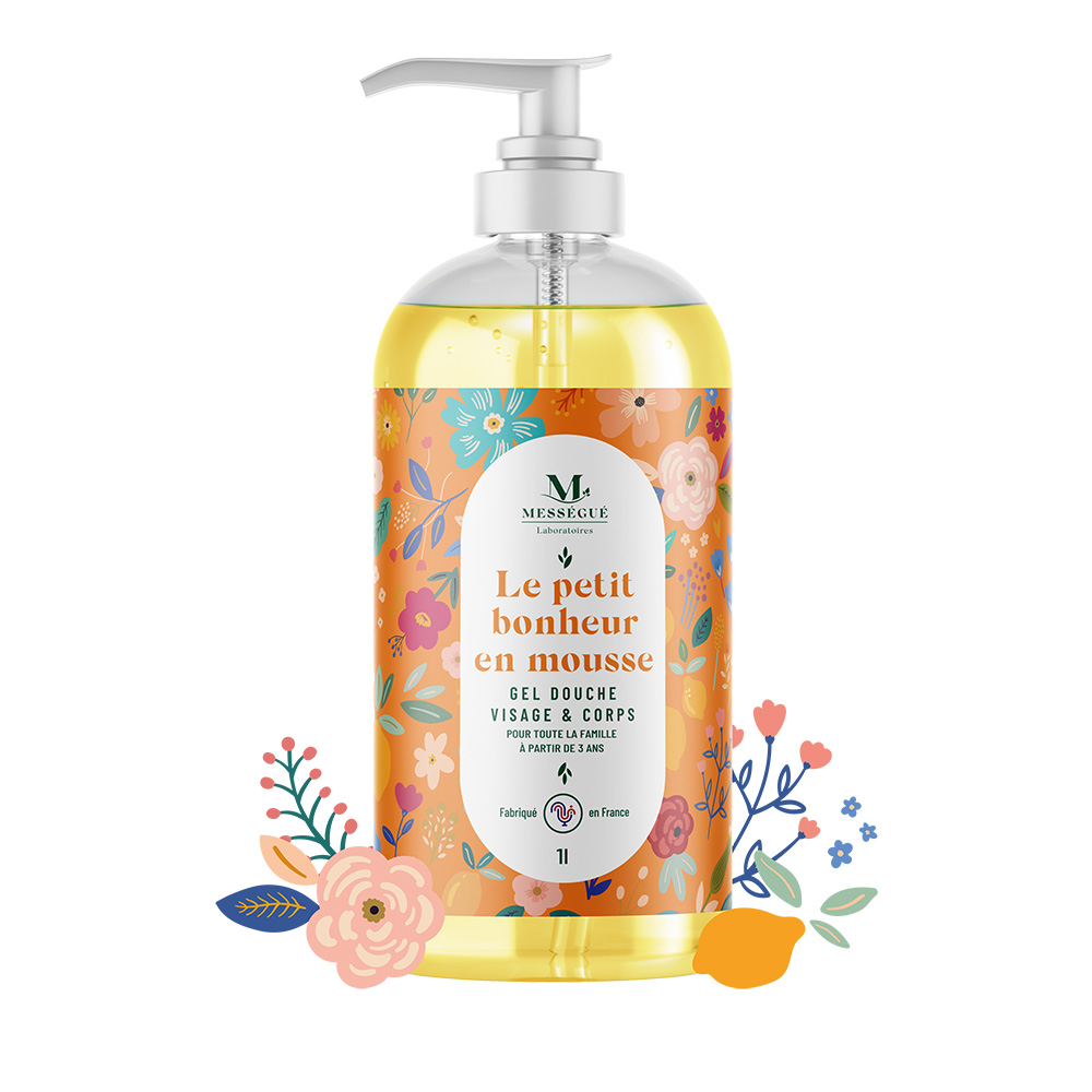 Gel-douche Petit Bonheur en Mousse Argan