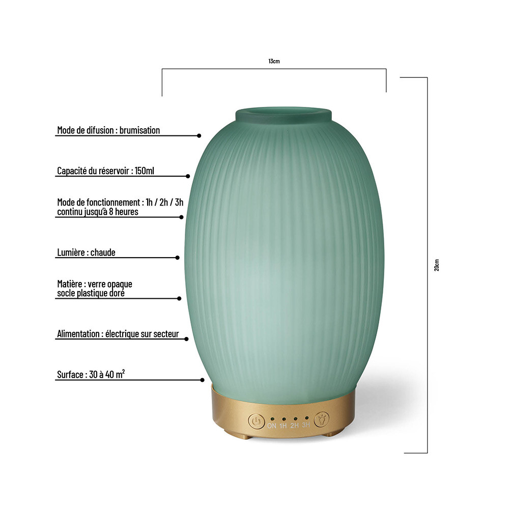 Diffuseur lempa collection Faites de ce diffuseur par brumisation un bel objet de décoration au design personnalisable