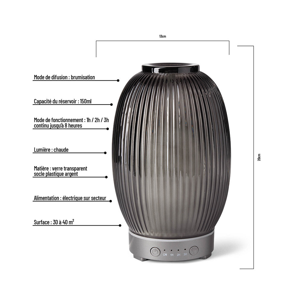 Diffuseur lempa collection Faites de ce diffuseur par brumisation un bel objet de décoration au design personnalisable