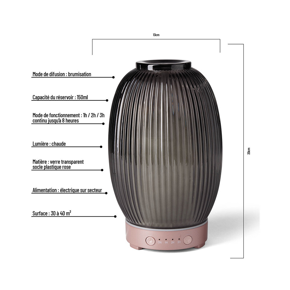 Diffuseur lempa collection Faites de ce diffuseur par brumisation un bel objet de décoration au design personnalisable
