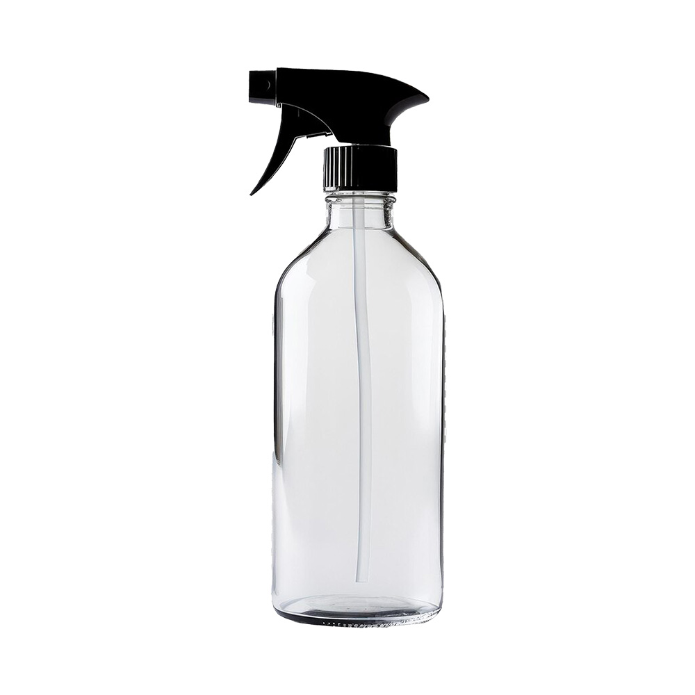 Flacon transparent 500ml avec pulvérisateur