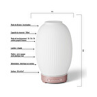 Diffuseur lempa collection Faites de ce diffuseur par brumisation un bel objet de décoration au design personnalisable