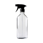 Flacon transparent 500ml avec pulvérisateur