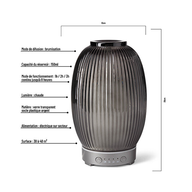 Diffuseur lempa collection Faites de ce diffuseur par brumisation un bel objet de décoration au design personnalisable