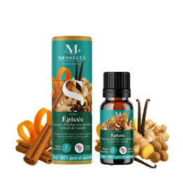 &Eacute;pic&eacute;e - synergie d'huiles essentielles &amp; extrait de vanille Une chaleur envo&ucirc;tante aux accents gourmands