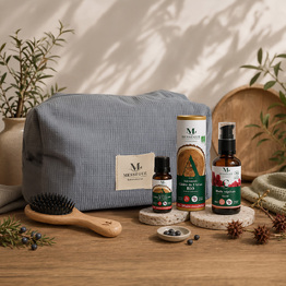 Coffret rituel cheveux fortifiant Un rituel naturel qui renforce et tonifie la fibre capillaire.