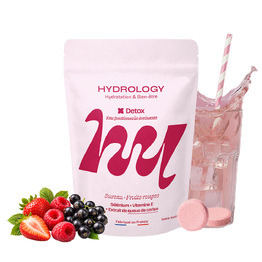 Hydrology d&eacute;tox - pastilles d'hydratation sureau &amp; fruits rouges Une hydratation fruit&eacute;e pour accompagner les fonctions naturelles de d&eacute;toxification.