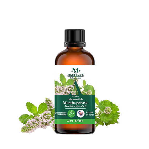 Huile essentielle menthe poivrée 30ml Reconnue pour stimuler la digestion*