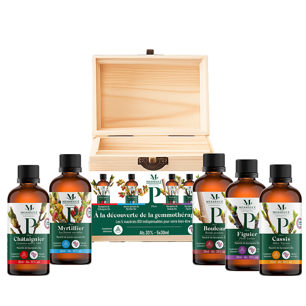Coffret Essentiels Gemmothérapie