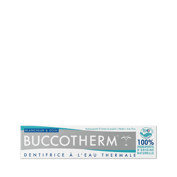 Dentifrice blancheur & soin bio