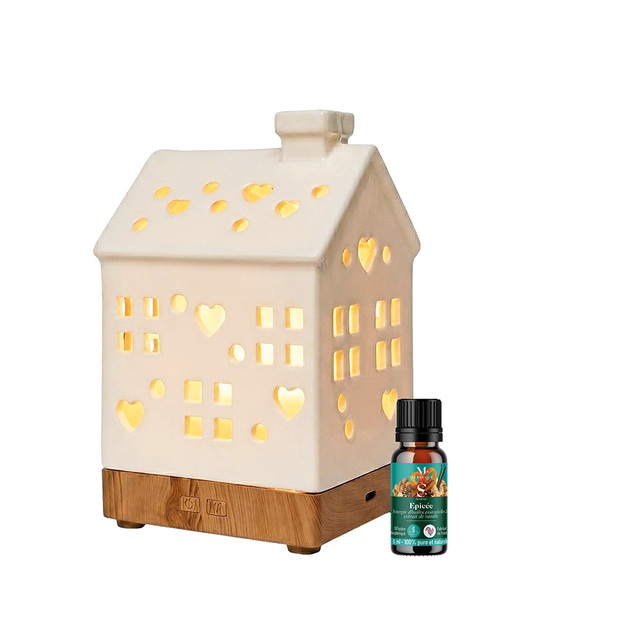 Diffuseur aroma'lodge & synergie epicée 5ml Une maison de lumière pour parfumer votre intérieur.