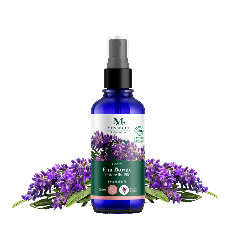 Eau florale de lavande bio Rafraîchissante et apaisante